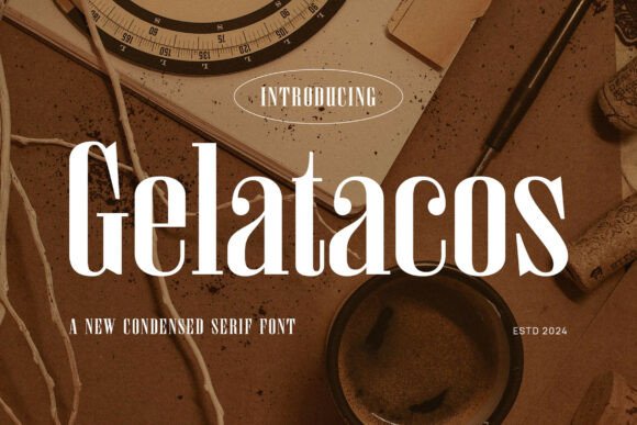 Gelatacos Font - Featured Image