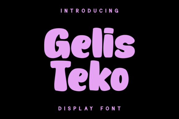 Gelis Teko Font - Featured Image