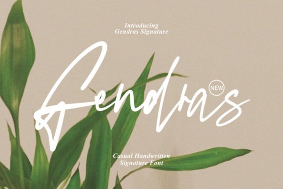 Gendras Font - Featured Image