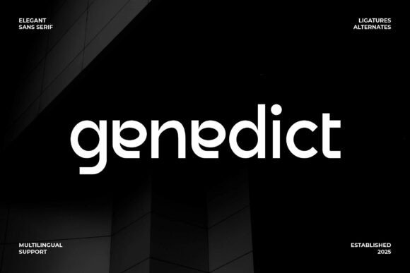 Genedict Font - Featured Image