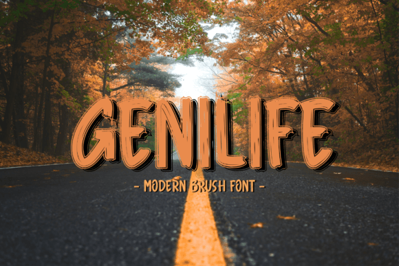 Genilife Font - Featured Image