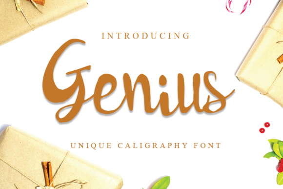 Genius Font - Featured Image