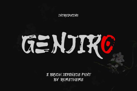 Genjiro Font - Featured Image