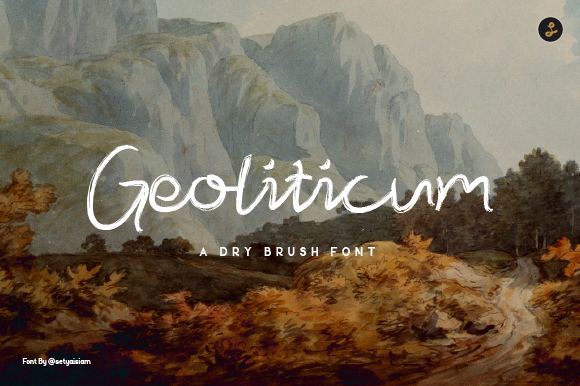 Geoliticum Font - Featured Image