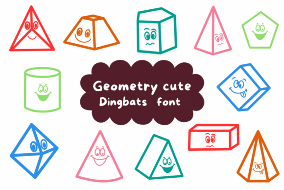 Geometry Cute Font - Featured Image