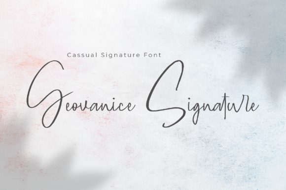 Geovanice Font - Featured Image