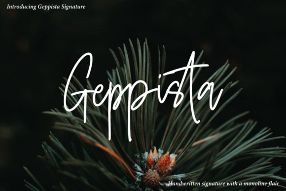 Geppista Font - Featured Image