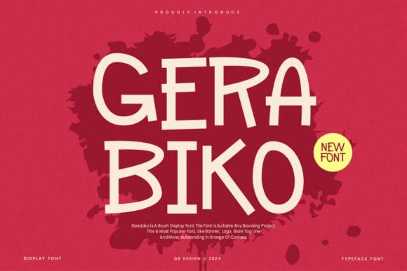 Gerabiko Font - Featured Image