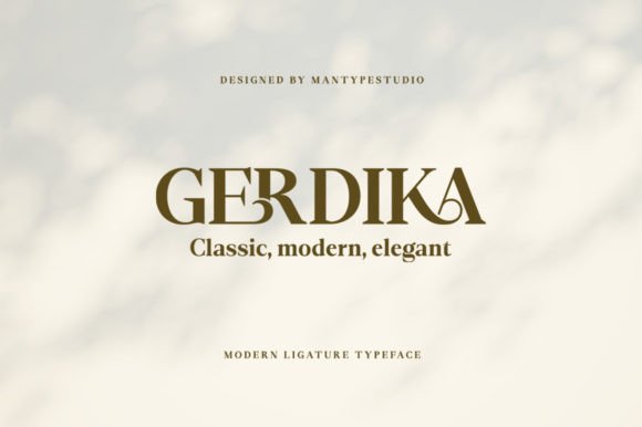 Gerdika Font - Featured Image
