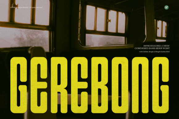 Gerebong Font - Featured Image