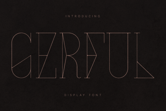 Gerful Font - Featured Image