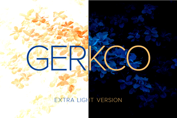 Gerkco Extra Light Font - Featured Image