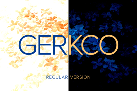 Gerkco Regular Font - Featured Image