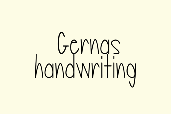 Gernas Font - Featured Image