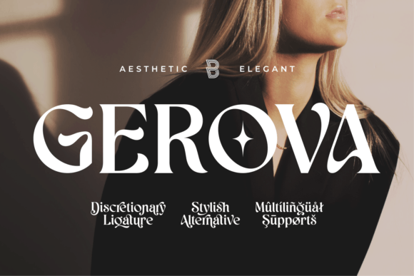 Gerova Font - Featured Image