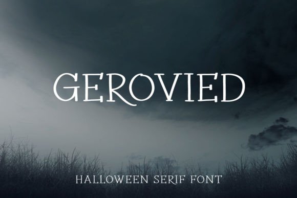 Gerovied Font - Featured Image