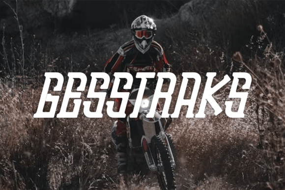 Gesstraks Font - Featured Image