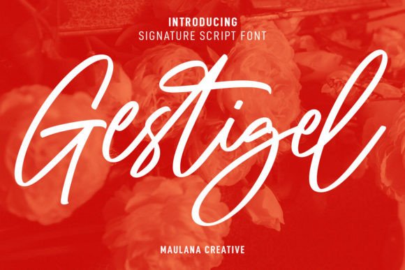 Gestigel Font - Featured Image