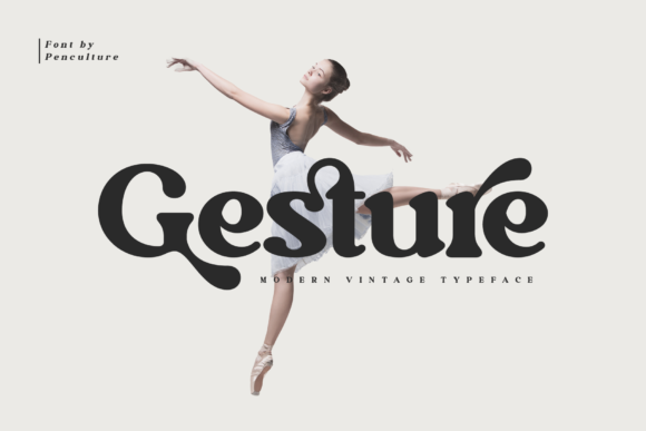 Gesture Font - Featured Image