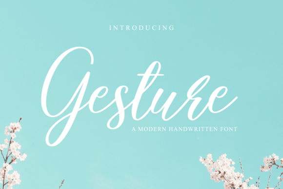 Gesture Font - Featured Image