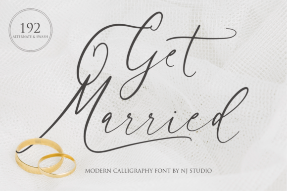 Get Married Font - Featured Image