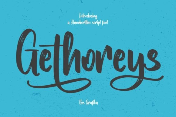 Gethoreys Font - Featured Image