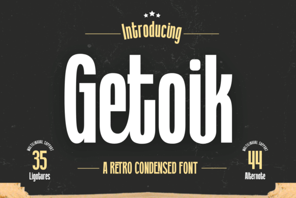 Getoik Font - Featured Image
