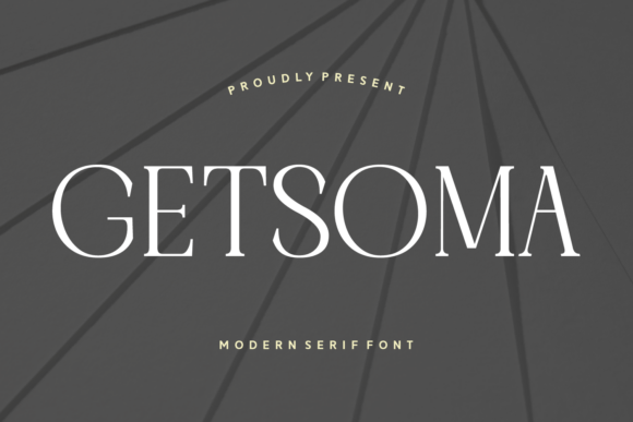 Getsoma Font - Featured Image