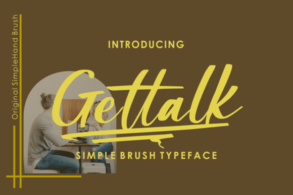 Gettalk Font - Featured Image