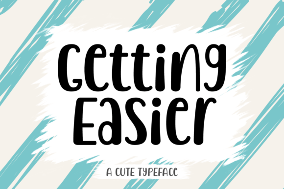 Getting Easier Font - Featured Image