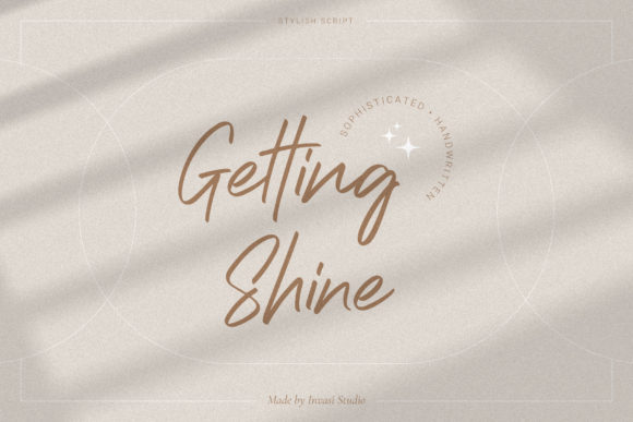 Getting Shine Font - Featured Image