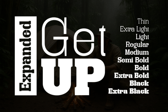 Getup Expanded Font - Featured Image