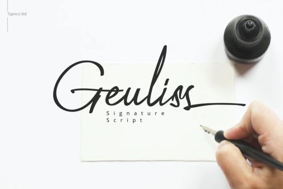 Geuliss Font - Featured Image