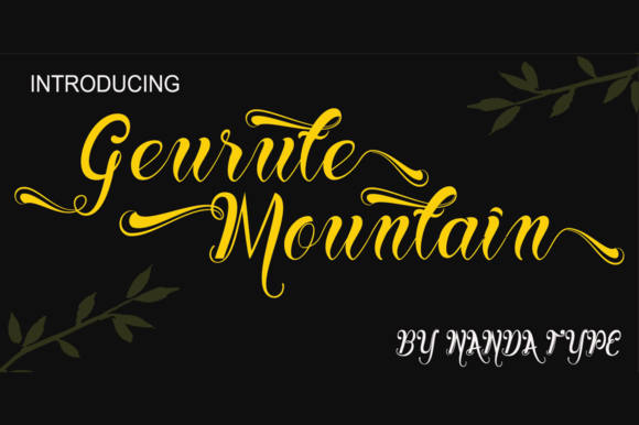 Geurute Font - Featured Image