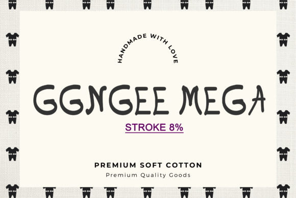 Ggngee Mega Font - Featured Image