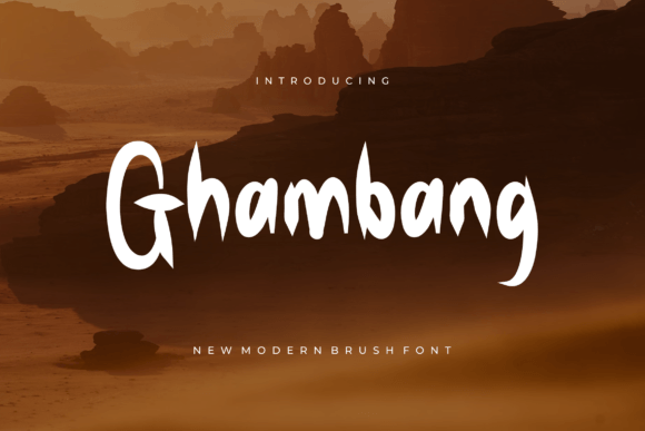 Ghambang Font - Featured Image