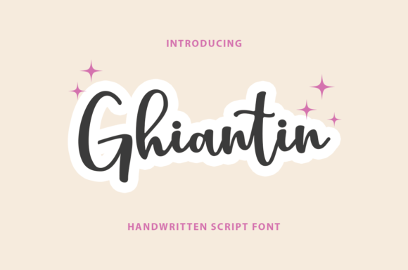 Ghiantin Font - Featured Image