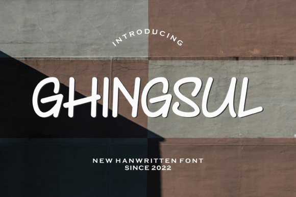 Ghingsul Font - Featured Image