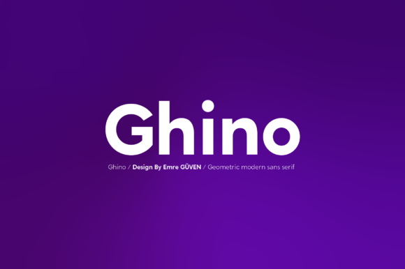Ghino Font - Featured Image