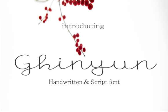 Ghinyun Font - Featured Image