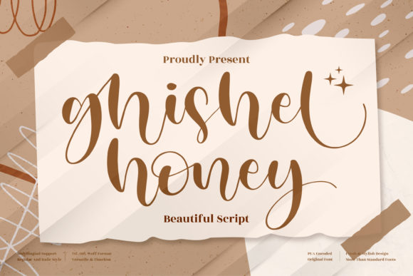 Ghisel Honey Font - Featured Image