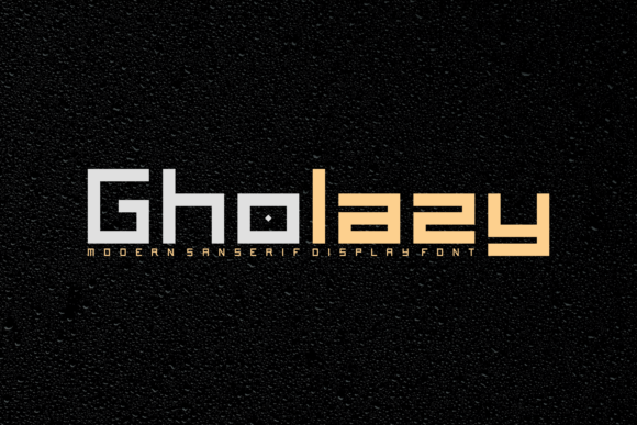 Gholazy Font - Featured Image