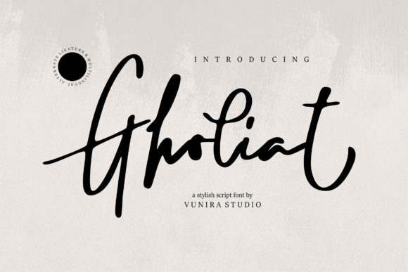 Gholiat Font - Featured Image