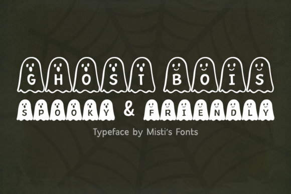 Ghost Bois Font - Featured Image