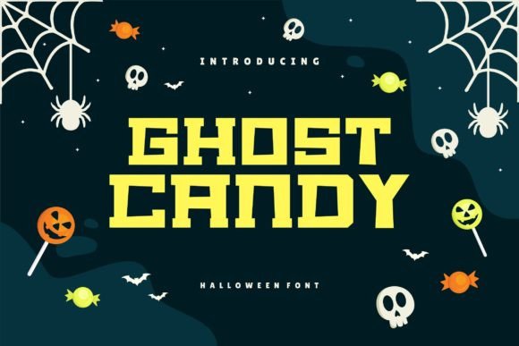 Ghost Candy Font - Featured Image