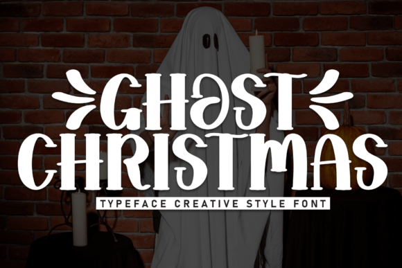 Ghost Christmas Font - Featured Image