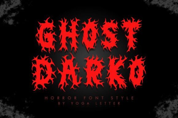 Ghost Darko Font - Featured Image