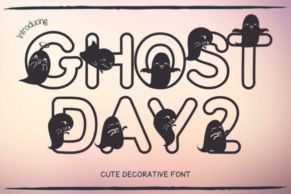 Ghost Day Two Font - Featured Image