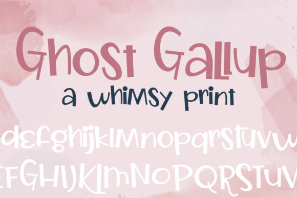 Ghost Gallup Font - Featured Image