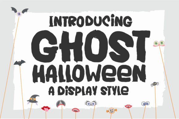 Ghost Halloween Font - Featured Image